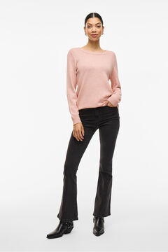 Vila Jersey con cuello redondo de viscosa