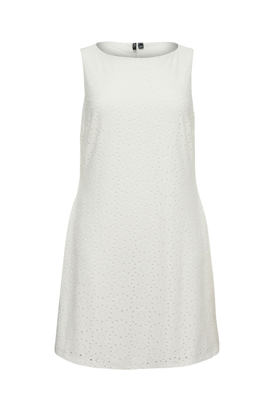 Vestido corto con calados talla grande