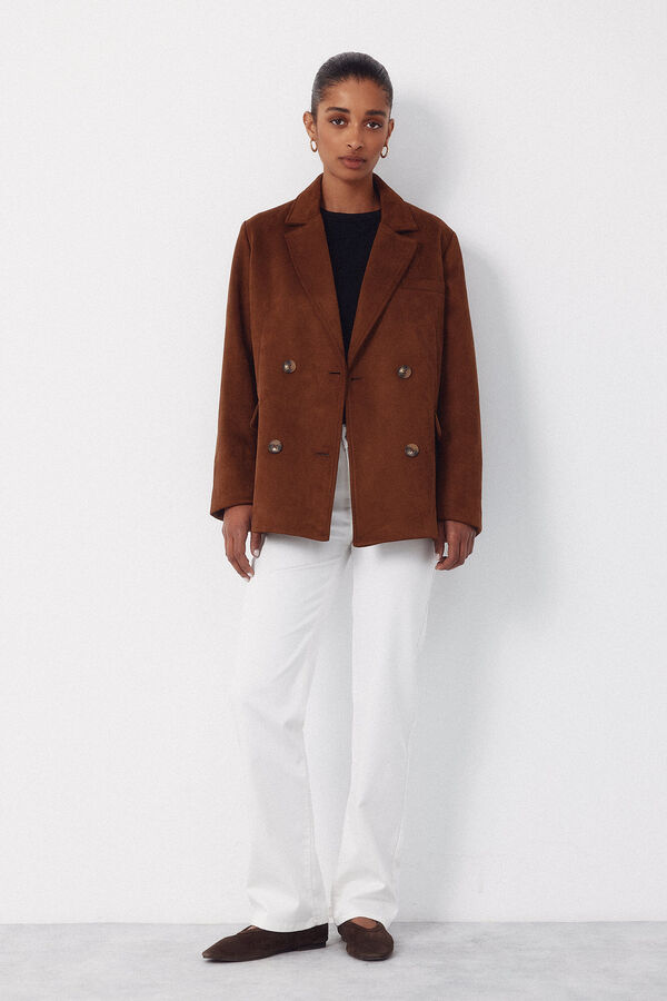 Cortefiel Americana tejido efecto ante Marr&oacute;n