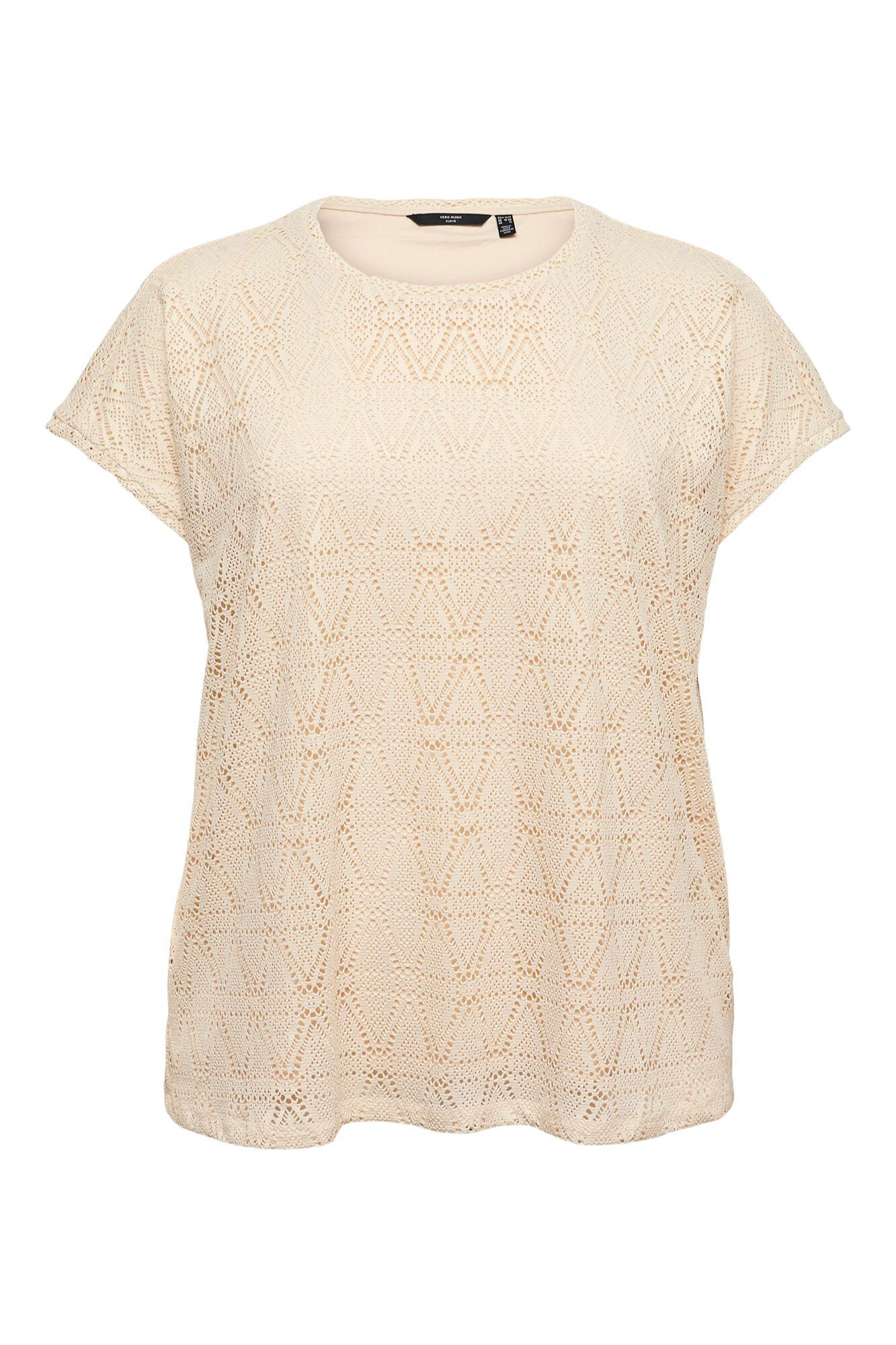 Vero Moda Curve Top detalles calados talla grande