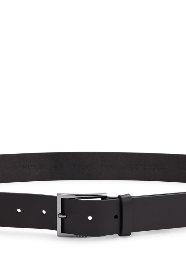 HUGO Cintur&oacute;n piel Marr&oacute;n oscuro