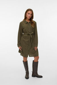 Vero Moda Curve Vestido corto micropana talla grande