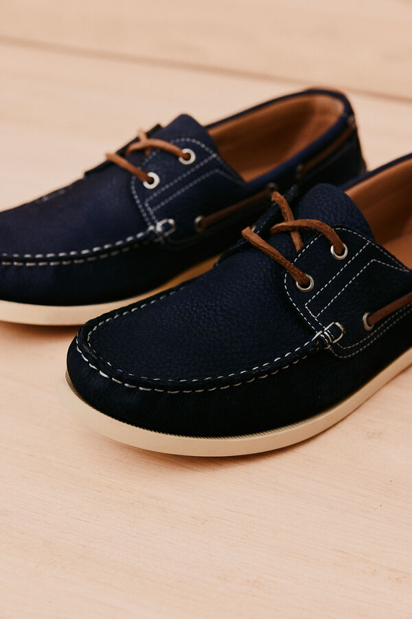 OOTO N&aacute;utico de pele Azul