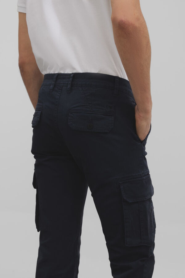 Silbon Sport cargo trousers Navy