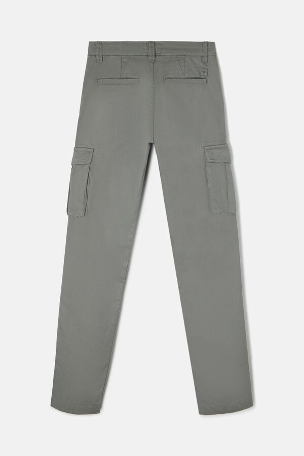 Silbon Casual sport cargo pants Green