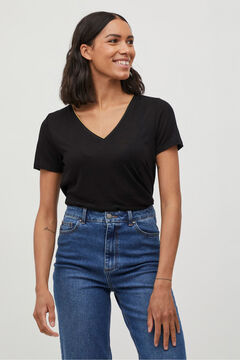 Vila Camiseta manga corta de viscosa