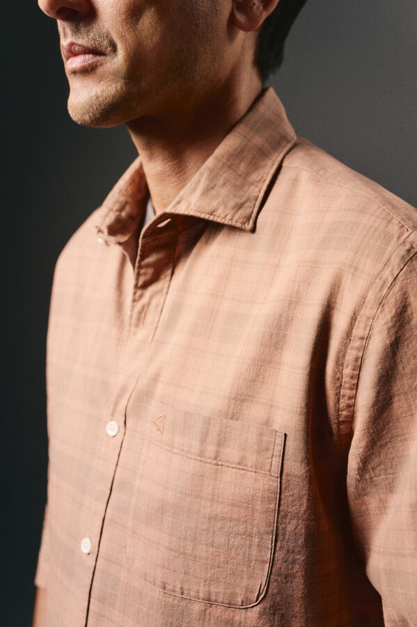 OOTO Camisa cuadro sobretintado Arena