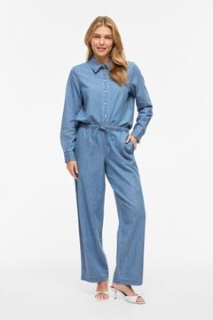 Vila Pantal&oacute;n Lyocell con cintura el&aacute;stica