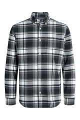 Jack & Jones Camisa de flanela Preto