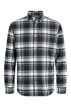 Jack & Jones Camisa de flanela Preto