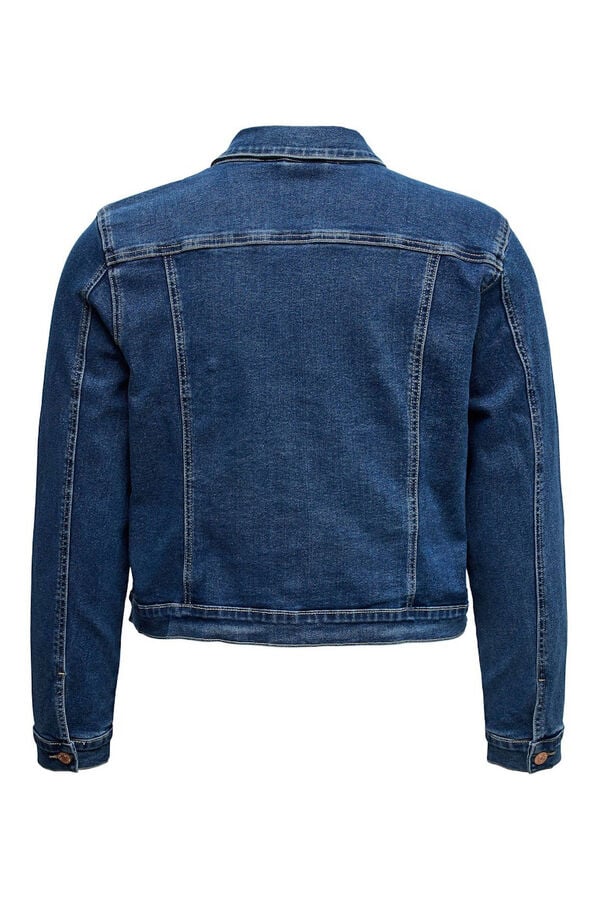 Vero Moda Curve Chaqueta vaquera talla grande Blue