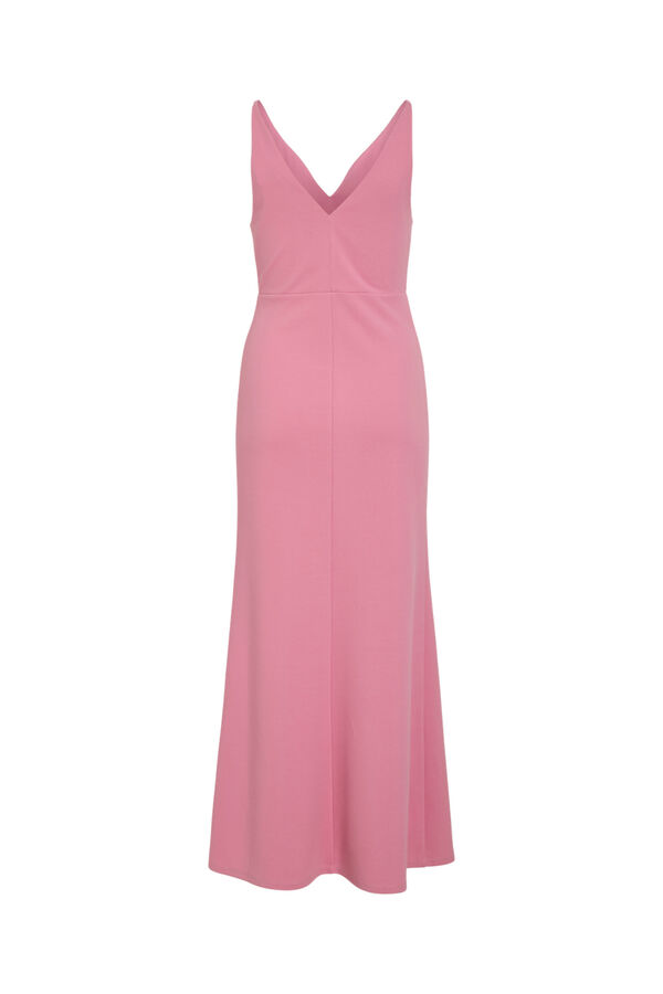 Vila Vestido largo de fiesta de tirantes Rosa