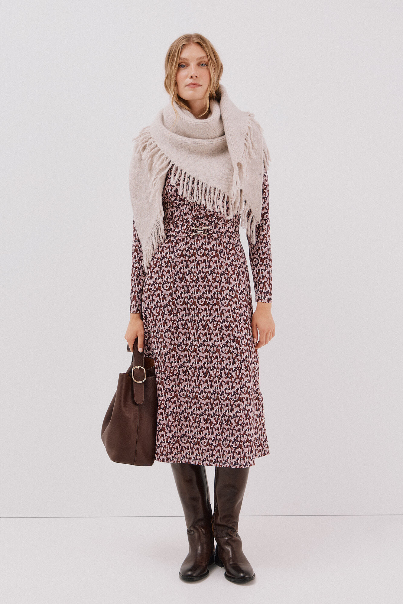 Cortefiel Vestido cinto