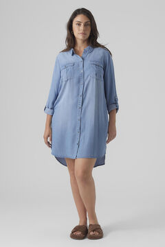 Vero Moda Curve Vestido corto vaquero talla grande