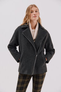 Cortefiel Abrigo corto silueta biker