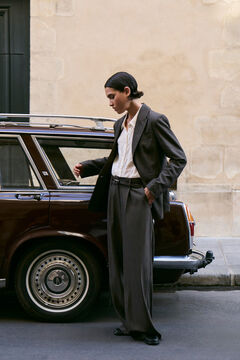 Vila Americana blazer de cuadros