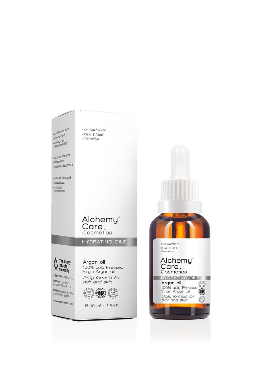 Sérum con aceite de argan hidratante 30 ml