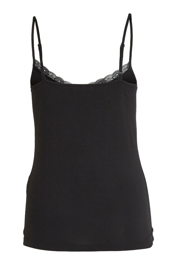 Vila Camiseta de tirantes Negro