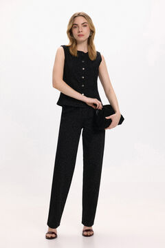 Vila Chaleco vaquero animal print