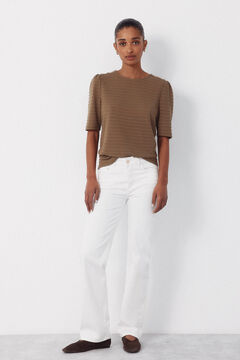 Cortefiel Camiseta estructura rayas