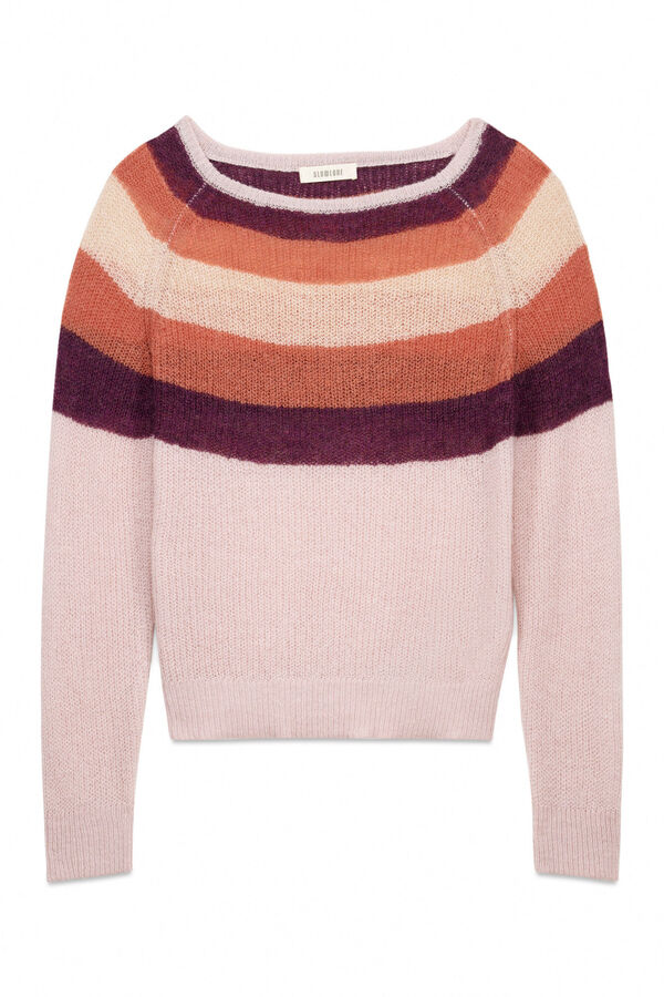 Slowlove Jersey multicolor Lila