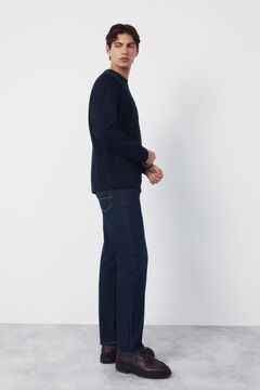 Cortefiel Sudadera estructura cuello caja