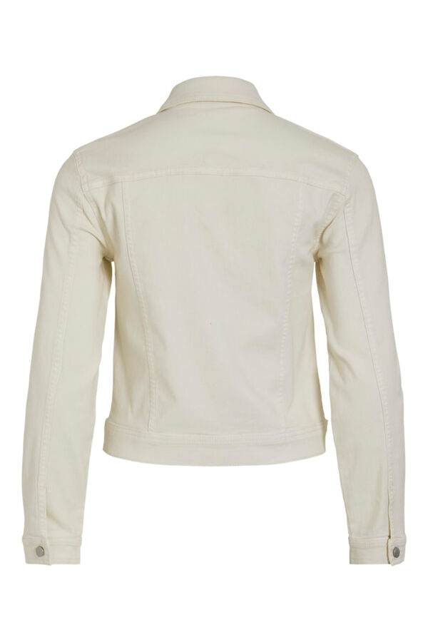 Vila Cazadora vaquera de algod&oacute;n Blanco