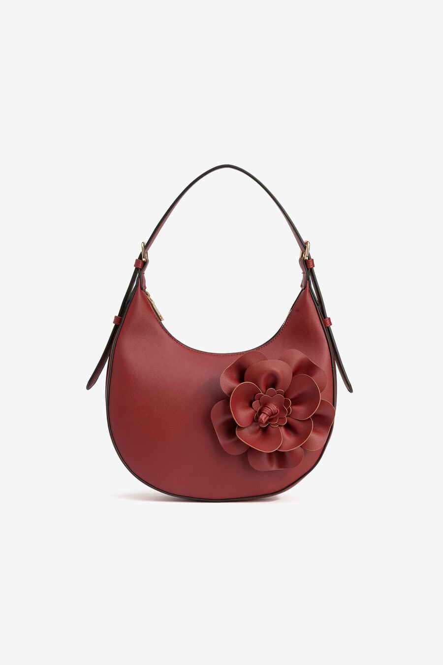 Cartera con flor