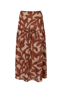 Cortefiel Falda estampada