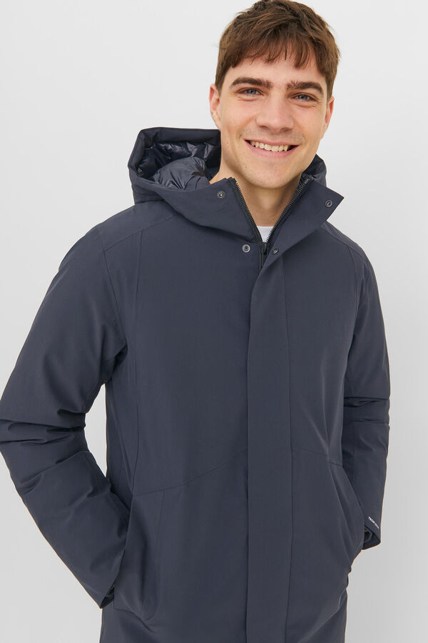 Jack & Jones Tech fusion hooded parka Navy