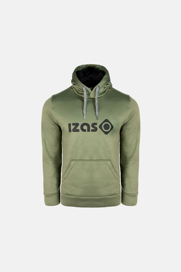 Izas Sudadera con logotipo Kaki