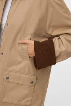 Vero Moda Parka encerada com v&aacute;rios bolsos 