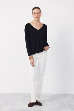 Cortefiel Jersey escote pico