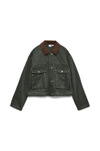 Vero Moda Casaco curta com gola contrastante