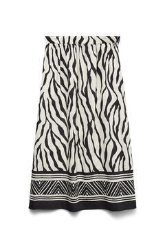 Vero Moda Falda tobillera estampada