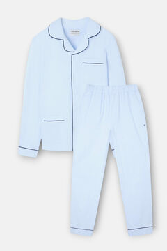 Silbon Pijama hombre camisero Blue