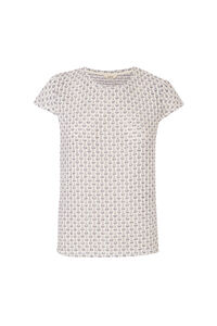 Slowlove Top manga corta crochet