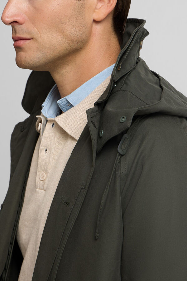 Silbon Gabardina Verde oscuro