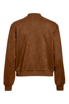 Vila Casaco bomber de camur&ccedil;a sint&eacute;tica