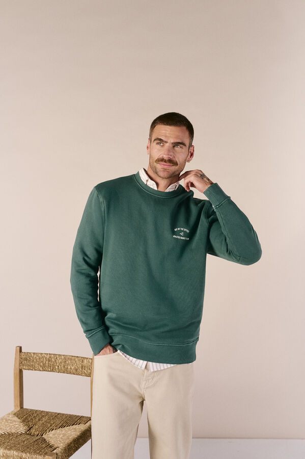 OOTO Sudadera cuello redondo Verde