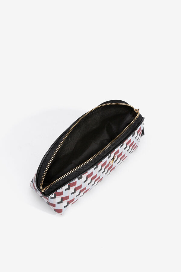 Vilanova Estuche efecto piel estampado Multicolor