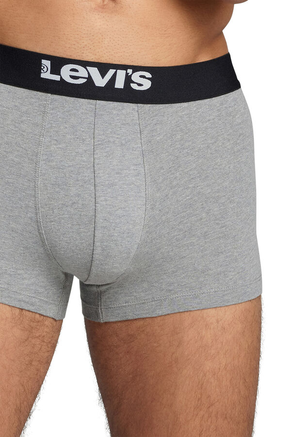 Levi's Pack de 2 calzoncillos trunk de hombre de Levi&rsquo;s&reg; Gris