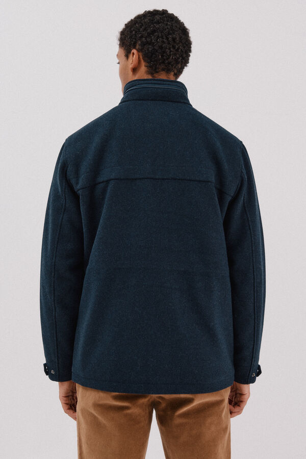 Cortefiel Casaco forro remov&iacute;vel Azul