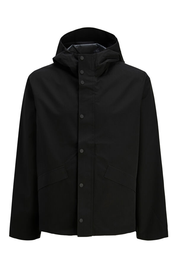 Jack & Jones Cazadora regular fit waterproof Negro
