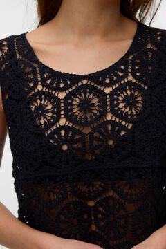 Vero Moda Top sem mangas em crochet