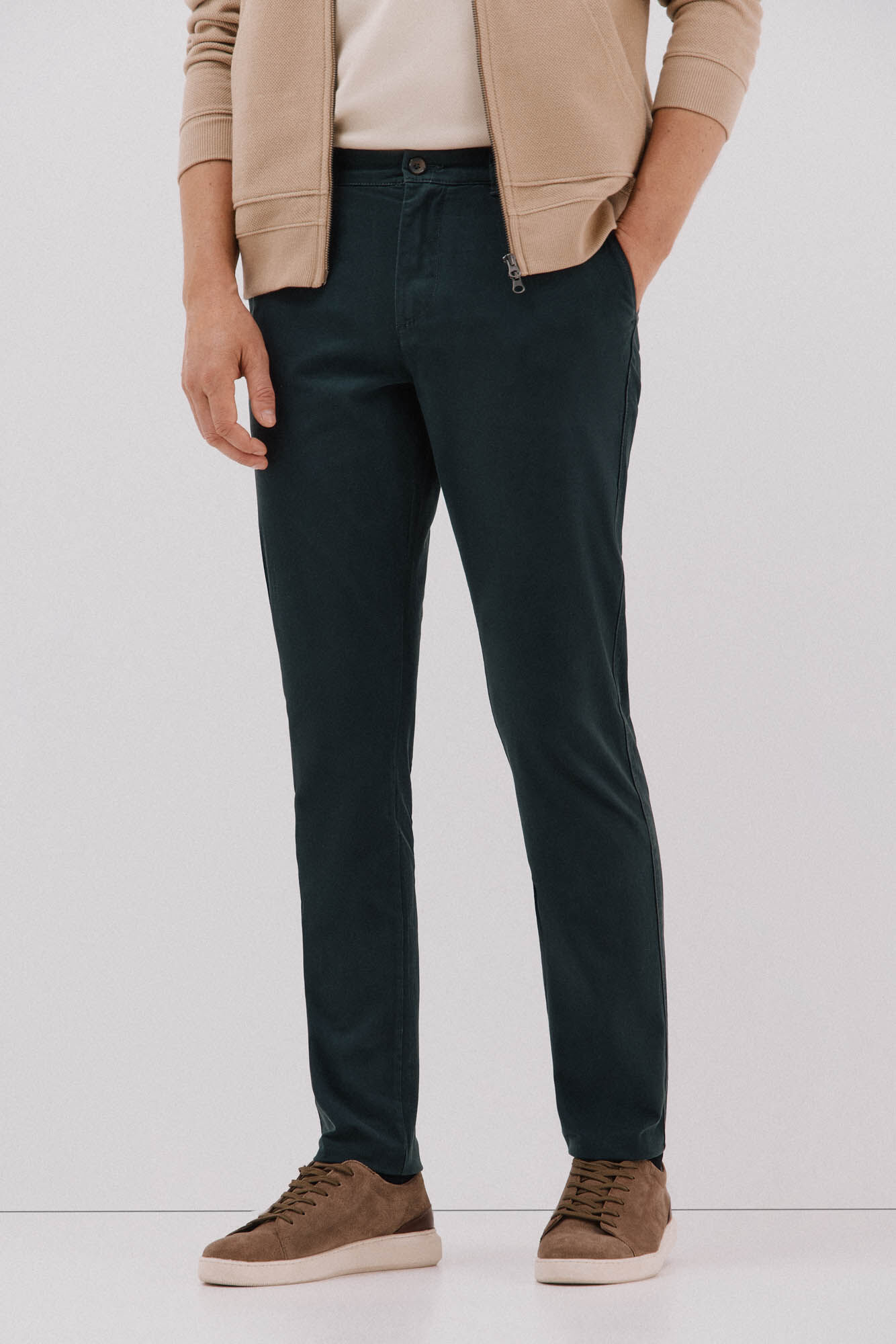 Cortefiel Pantal&oacute;n chino slim fit