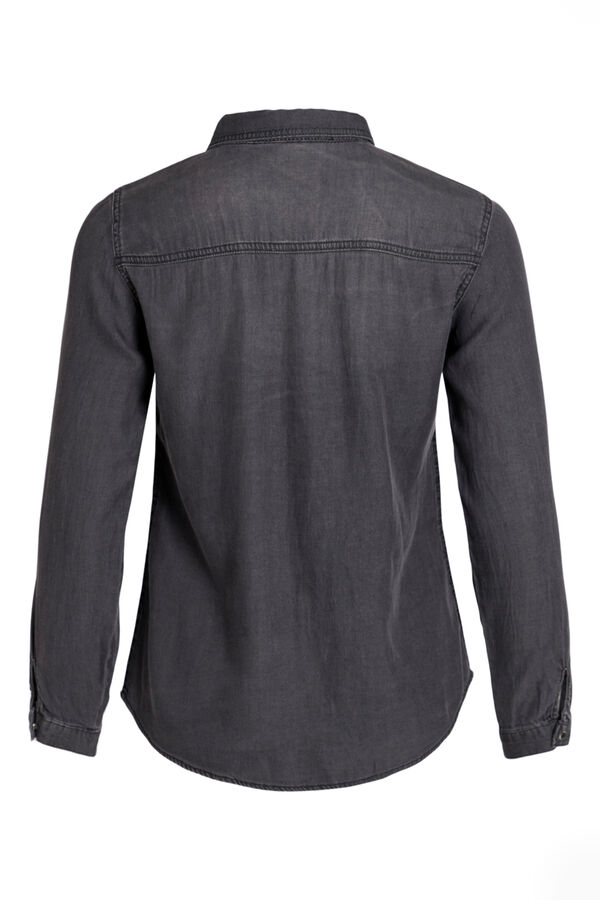 Vila Women's denim shirt Black