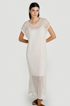 Vila Vestido midi con calados