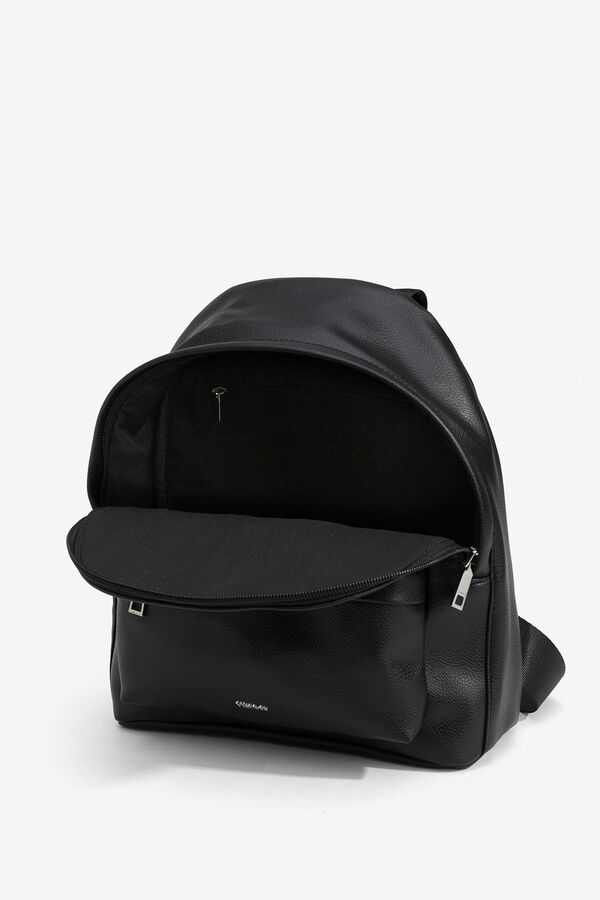 Vilanova Faux leather backpack Black