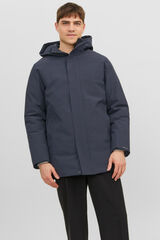 Jack & Jones Tech fusion hooded parka Navy
